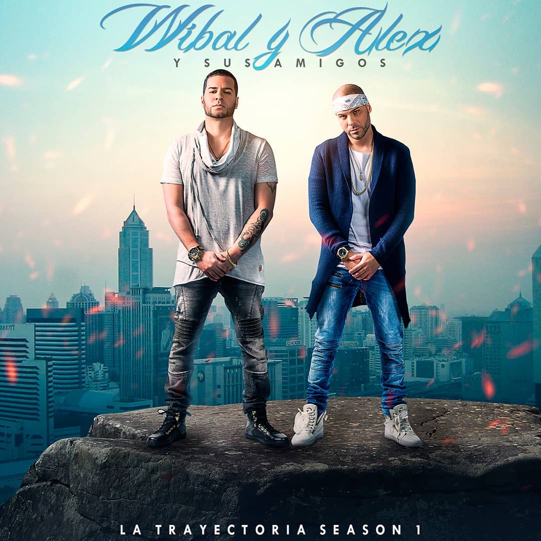 Portada de "Wibal y Alex Y Sus Amigos — La Trayectoria Season 1" (2018, KR Entertainment), que incluye "Un Deseo" — la colaboración de Wibal Y Alex con Brujo y D Voiz, ya documentada en Da Mixtape (2008) y Nuestra Huella (2021).