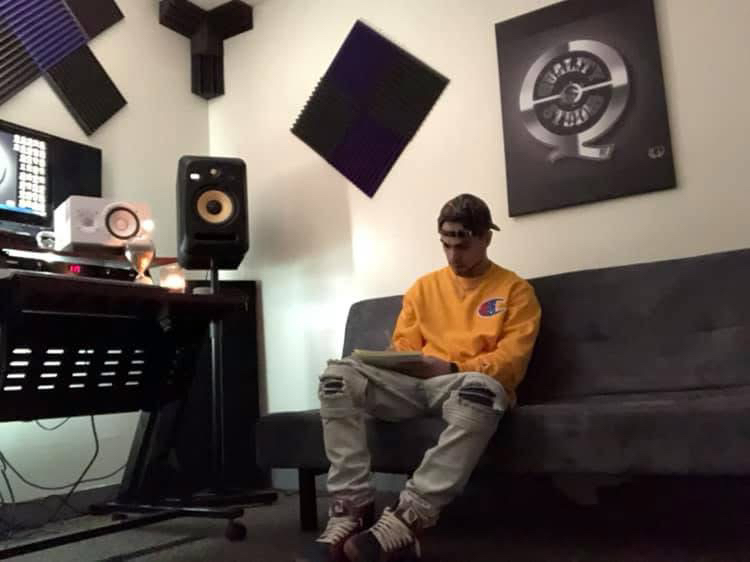 C-Lowz, en el estudio.