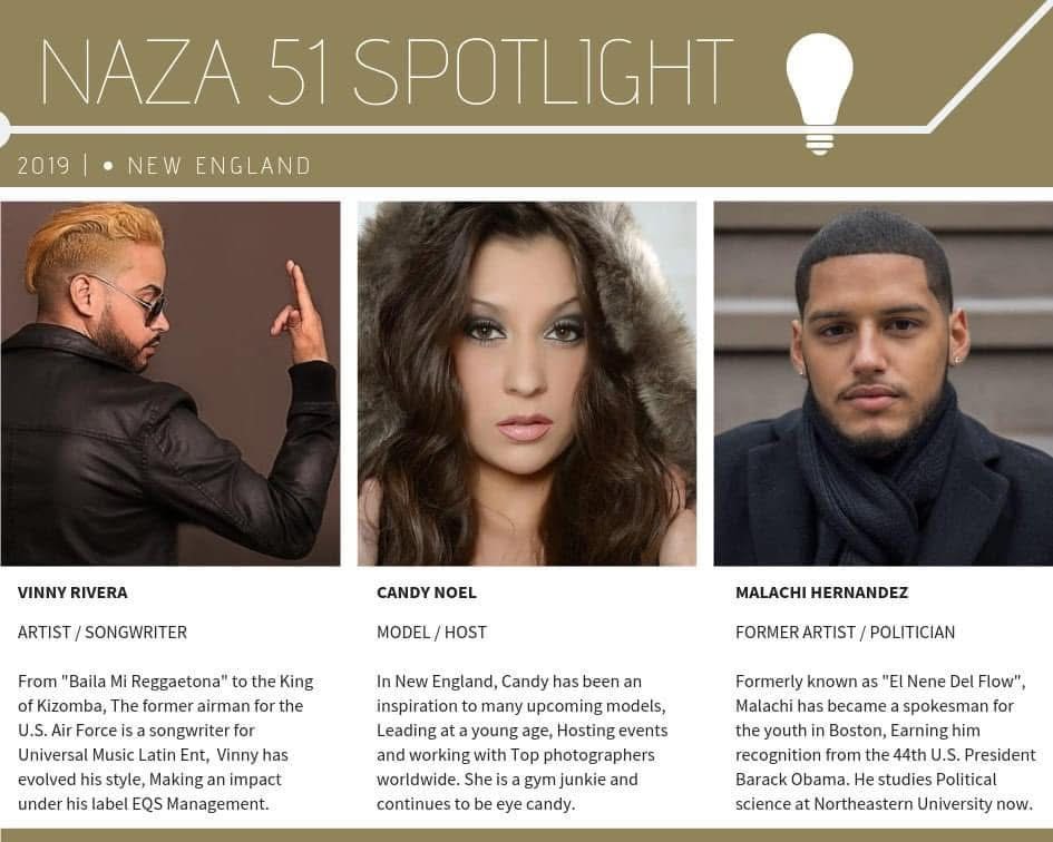 Vinny Rivera, Candy Noel, Malachi Hernandez